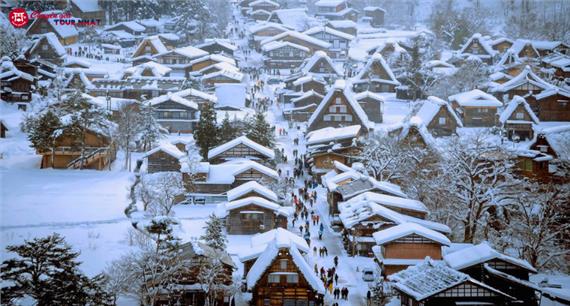 [HCM] Tour Nhật Bản Đón Năm Mới Bính Ngọ 2026 Tại Làng Cổ Shirakawago